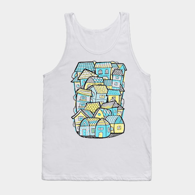 Beautiful Houses Tank Top by amramna